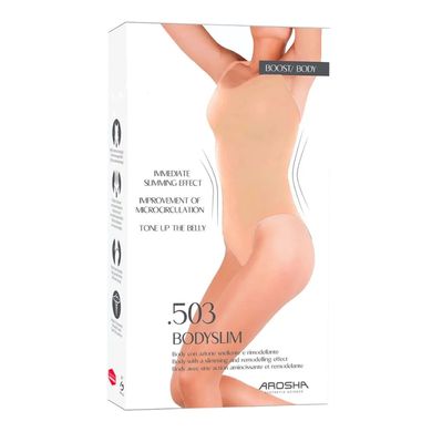 Боді-слім Нюд розмір L/XL Arosha 503 BODYSLIM Body in Bio-Infrared Dermofibra Nude Size L/XL - основне фото