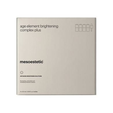 Комплекс для осветления и сияния кожи Mesoestetic Age Element Brightening Complex Plus 4x5,5 мл - основное фото