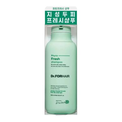 Міцелярний шампунь для жирної шкіри голови Dr. FORHAIR Phyto Fresh Shampoo 300 мл - основне фото