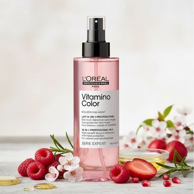 Спрей для фарбованого волосся L'Oreal Professionnel Vitamino Color 10 In 1 Milk 190 мл - основне фото