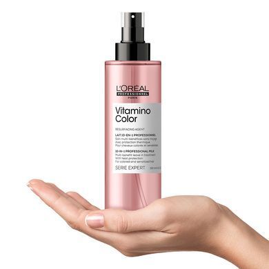 Спрей для фарбованого волосся L'Oreal Professionnel Vitamino Color 10 In 1 Milk 190 мл - основне фото
