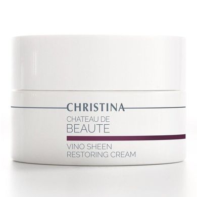 Відновлювальний крем «Пишність» Christina Chateau De Beaute Vino Sheen Restoring Cream 50 мл - основне фото