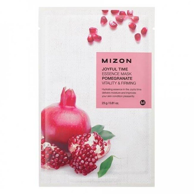 Осветляющая маска с экстрактом граната MIZON Joyful Time Essence Mask Pomegranate Vitality & Firming 23 мл - основное фото