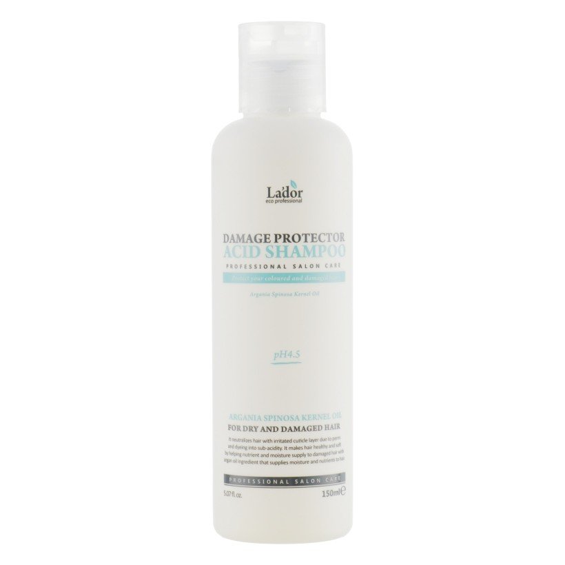 Бесщелочной шампунь для поврежденных волос La'dor Damage Protector Acid Shampoo 150 мл - основное фото