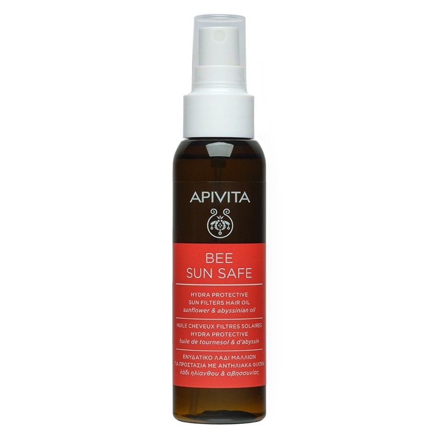 Солнцезащитное масло для волос Apivita Bee Sun Safe Hydra Protective Sun Filters Hair Oil 100 мл - основное фото