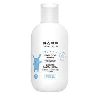 Детский шампунь против себорейных корочек BABE Laboratorios Pediatric Cradle Cap Shampoo 200 мл - основное фото