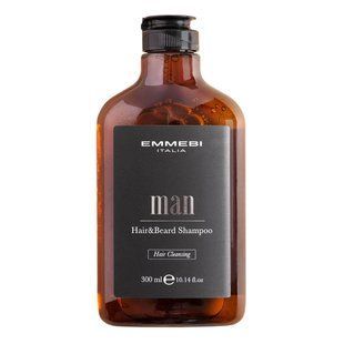 Шампунь для волос и бороды Emmebi Italia Man Hair & Beard Shampoo 300 мл - основное фото