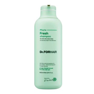 Мицеллярный шампунь для жирной кожи головы Dr. FORHAIR Phyto Fresh Shampoo 500 мл - основное фото