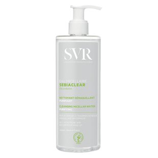 Очищающая мицеллярная вода SVR Sebiaclear Cleansing Micellar Water 400 мл - основное фото