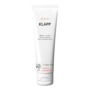 Сонцезахисний крем Klapp Protect Multi Level Performance Sun Protection Facial Sunscreen SPF 50 50 мл - основне фото