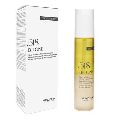 Двухфазная сыворотка с реструктурирующим эффектом Arosha 518 B-tone Biphasic Serum With Restructuring Effect 100 мл - основное фото
