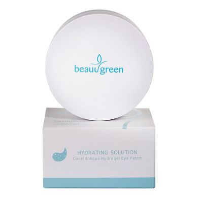 Гідрогелеві патчі BeauuGreen Coral and Aqua Hydrogel Eye Patch 60 шт. - основне фото