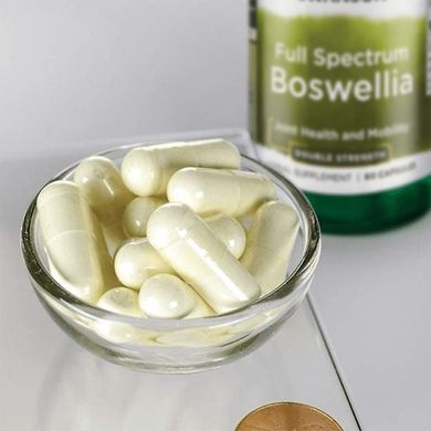 Капсулы босвеллии Swanson Full Spectrum Boswellia Double Strength 800 mg 60 шт - основное фото