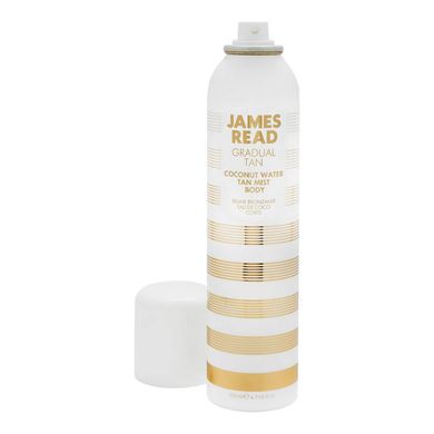 Кокосовий спрей для тіла з ефектом засмаги James Read Gradual Tan Coconut Water Tan Mist Body 200 мл - основне фото