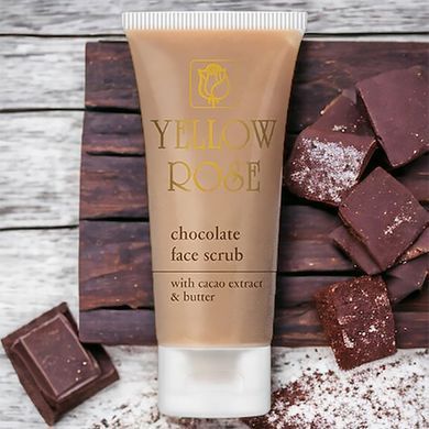 Шоколадный скраб для лица Yellow Rose Chocolate Face Scrub 50 мл - основное фото