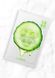 Тонізуюча тканинна маска з екстрактом огірка THE SAEM Natural Cucumber Mask Sheet 21 мл - додаткове фото