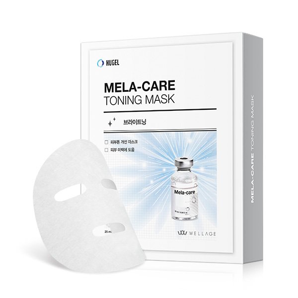 Тканевая маска с осветляющим эффектом WELLAGE Mela-Care Toning Mask - основное фото