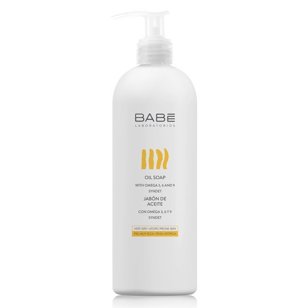 Мыло на основе масел для сухой и атопичной кожи BABE Laboratorios Body Oil Soap 500 мл - основное фото
