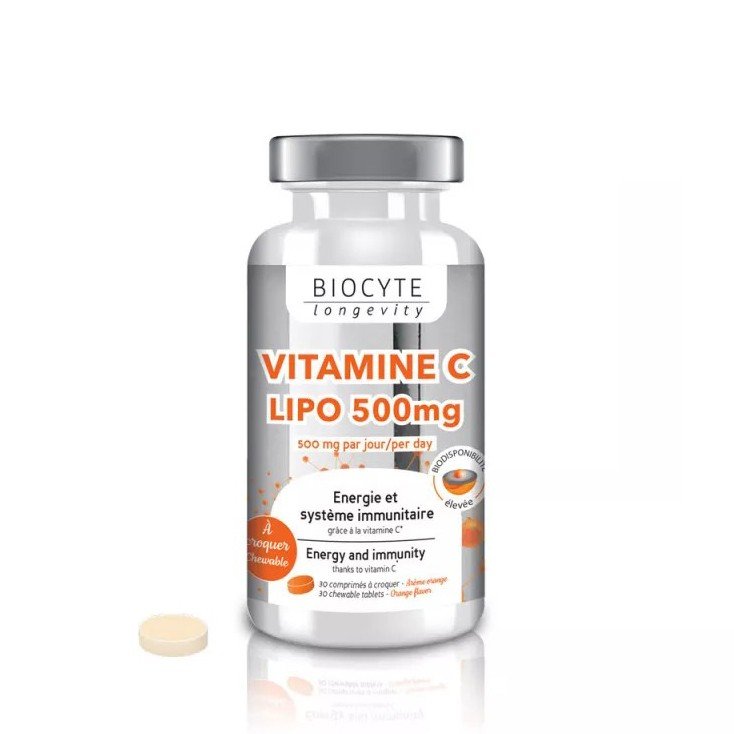 Пищевая добавка Biocyte Vitamine C Lipo 500mg 30 шт - основное фото