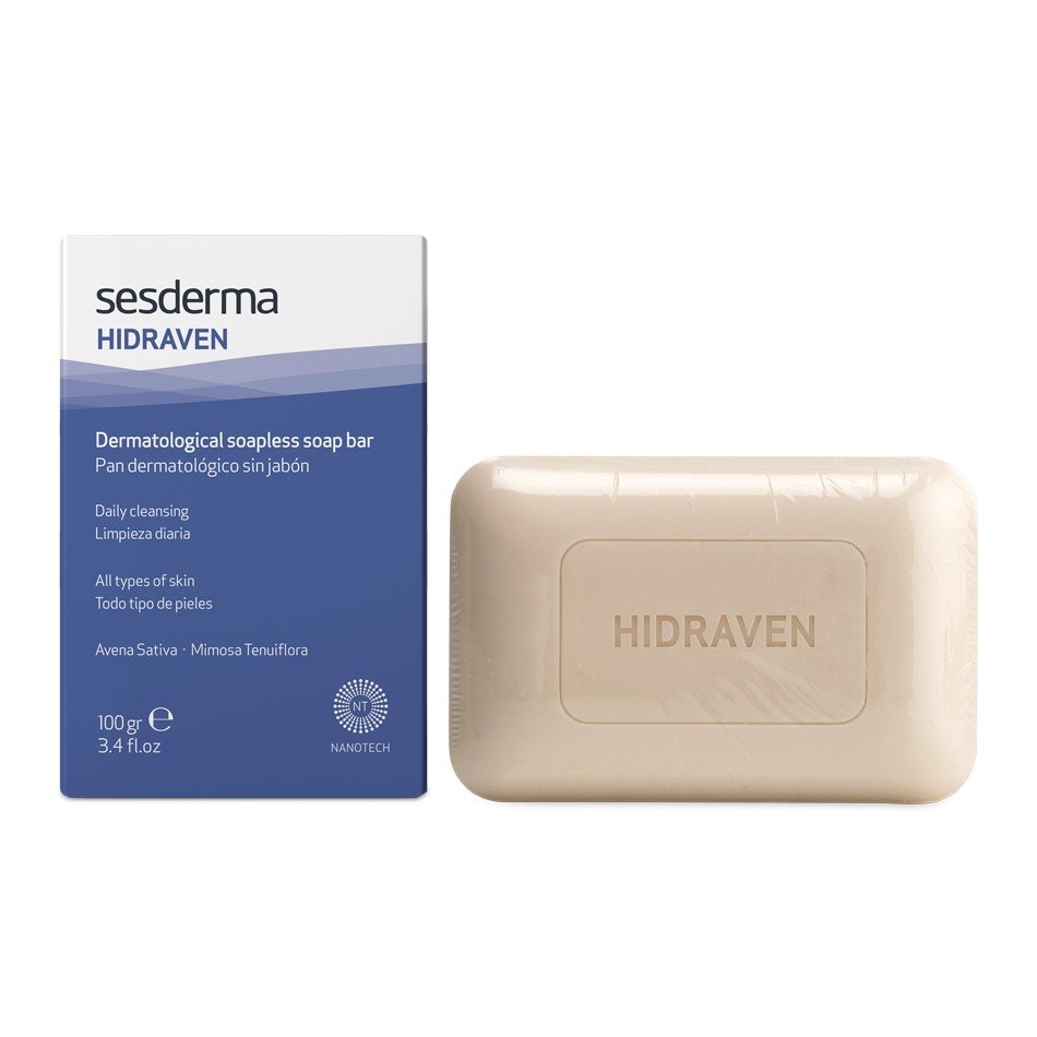 Дерматологическое мыло Sesderma Hidraven Dermatological Bar 100 г - основное фото