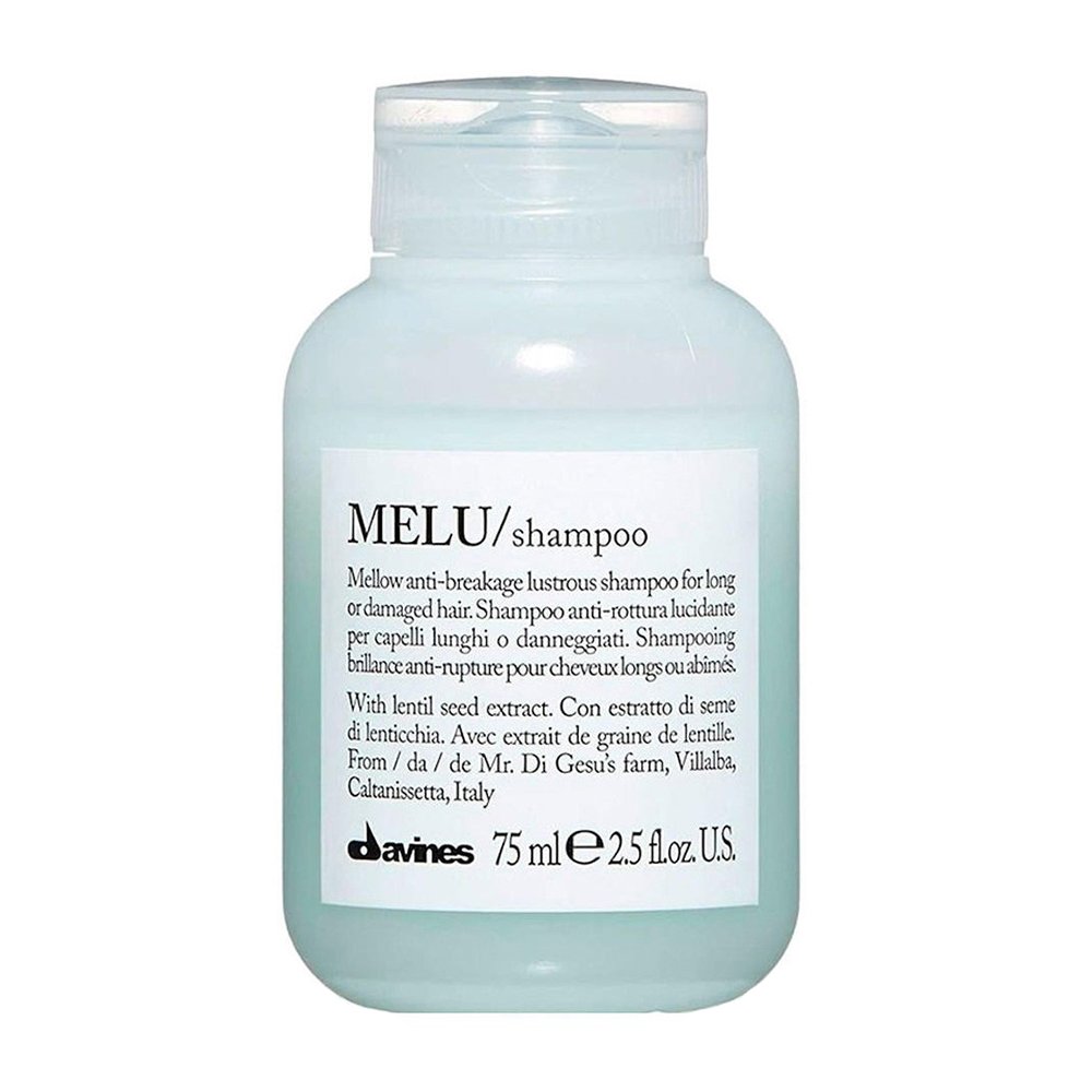 Шампунь для ламкого волосся Davines Essential Haircare Melu Shampoo 75 мл - основне фото