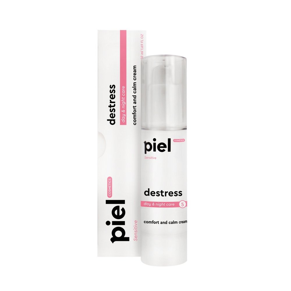 Ультраувлажняющий крем с натуральным SPF Piel Cosmetics Sensitive Destress Cream 50 мл - основное фото