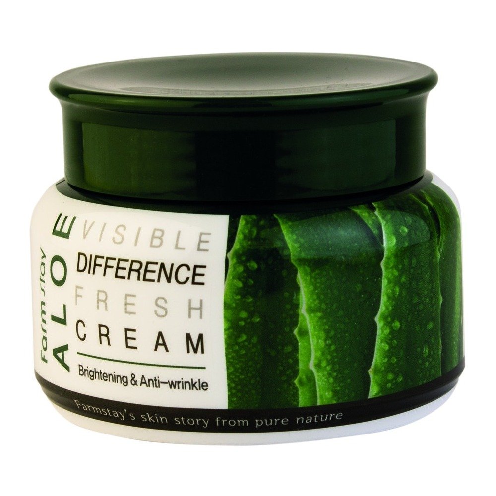 Зволожувальний крем з екстрактом алое Farmstay Visible Difference Moisture Cream Aloe 100 мл - основне фото