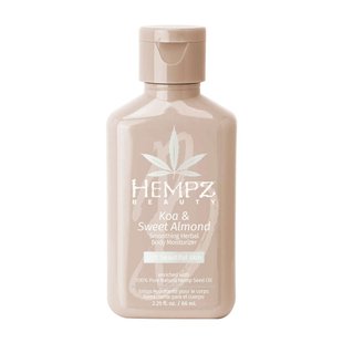 Розгладжувальне молочко «Коа-Солодкий мигдаль» HEMPZ Koa & Sweet Almond Smoothing Herbal Body Moisturizer 65 мл - основне фото