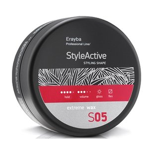 Воск сильной фиксации волос Erayba StyleActive S05 Extreme Wax 90 г - основное фото