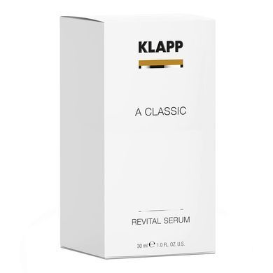 Антивікова відновлювальна сироватка для обличчя Klapp A Classic Revital Serum 30 мл - основне фото