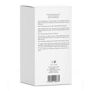 Антивікова відновлювальна сироватка для обличчя Klapp A Classic Revital Serum 30 мл - основне фото