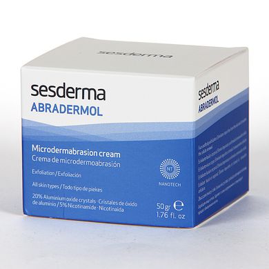 Крем-скраб для мікродермабразії шкіри Sesderma Abradermol Microdermabrasion Cream 50 мл - основне фото