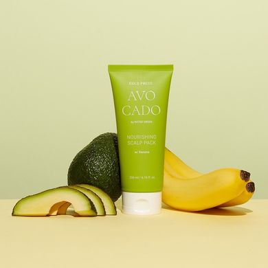 Живильна маска для шкіри голови RATED GREEN Cold Press Avocado Nourishing Scalp Pack 200 мл - основне фото