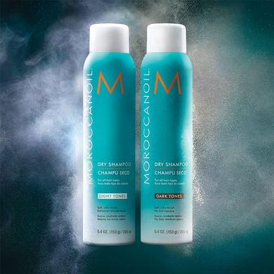 Сухой шампунь для тёмных волос Moroccanoil Dark Tones Dry Shampoo 205 мл - основное фото