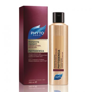 Ущільнюючий шампунь PHYTO Phytodensia Plumping Shampoo 200 мл - основне фото